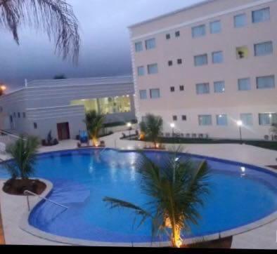 Apartamento Encontro Das Aguas - Voe Mais กัลดัสโนวัส ภายนอก รูปภาพ